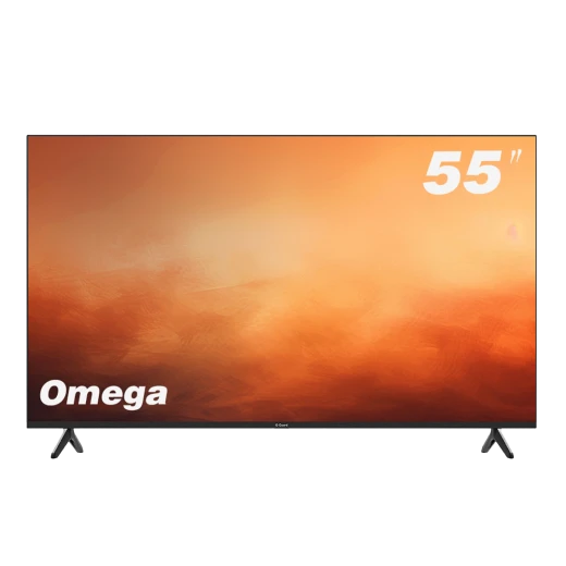 تلفزيون أوميغا تي جي 55 بوصة ذكي 4K يو اتش دي بتصميم بدون إطار دولبي فيجن اتش دي ار 10 من جي جارد تلفزيون أوميغا تي جي 55 بوصة ذكي 4K يو اتش دي بتصميم بدون إطار دولبي فيجن اتش دي ار 10 من جي جارد